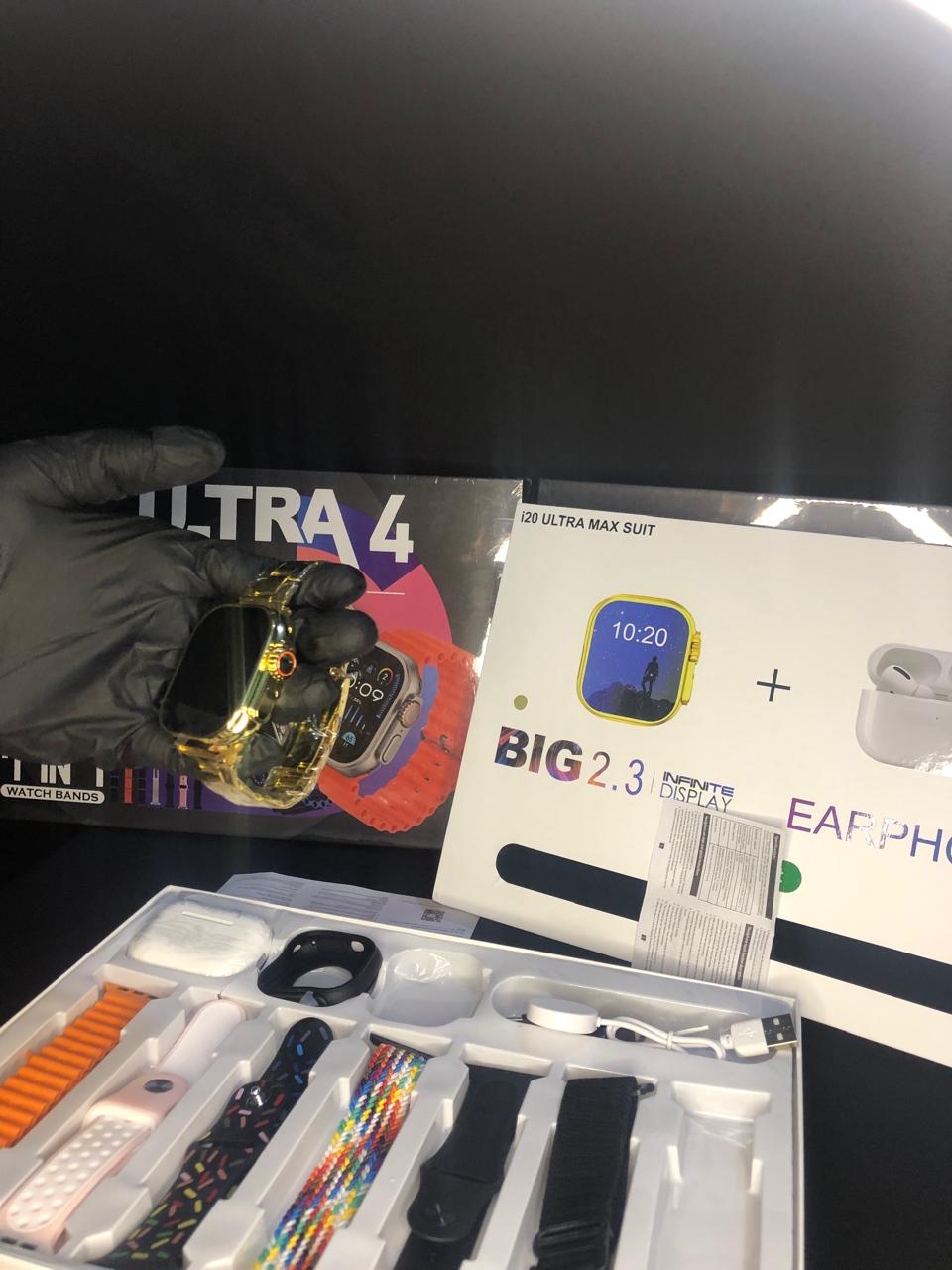 i20 Ultra Max Suit Smartwatch